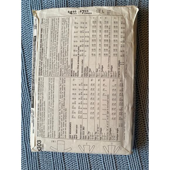 Simplicity sewing pattern 8303 top tunic 1990s - Picture 4 of 5